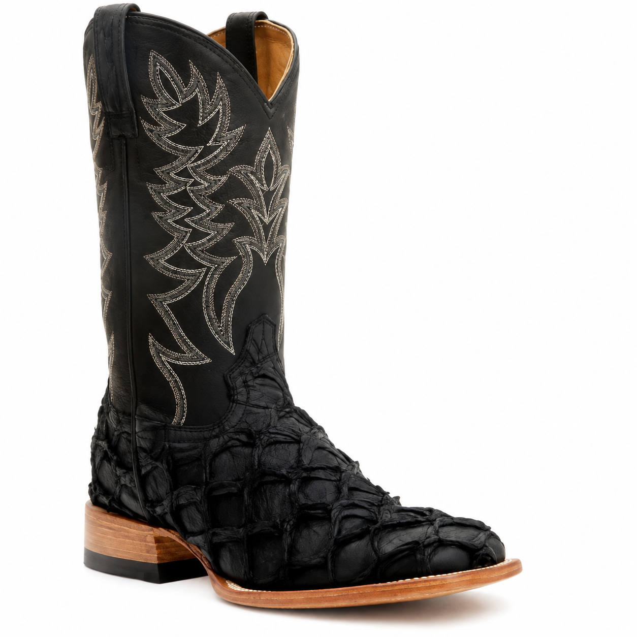 Image Aug 26, 2026 Men's Exotic Broad Square Toe Western Boot - Image 1