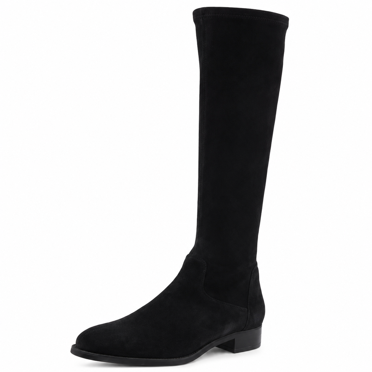 Women's suede knee high boots