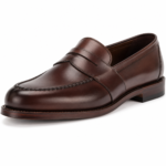 Men's Leather Penny Loafer Dress Shoes